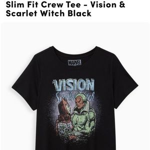 Torrid Vision and Scarlet Witch fitted tee size 1 (XL) Tee Shirt